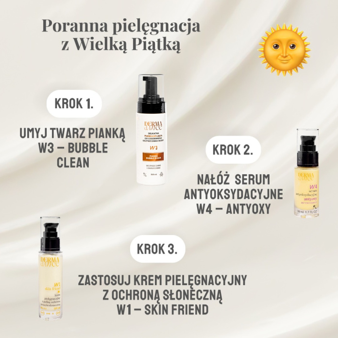 Poranna pielęgnacja derma dance